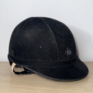 Vintage Charles Owen Ayr8 Classic ASTM Black Size 6‎ 3/4 - 55